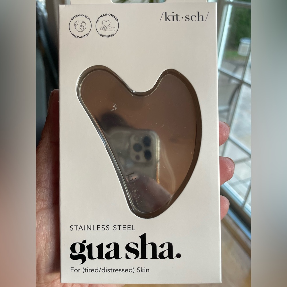 NWT- KITSCH 100% Stainless Steel Guasha